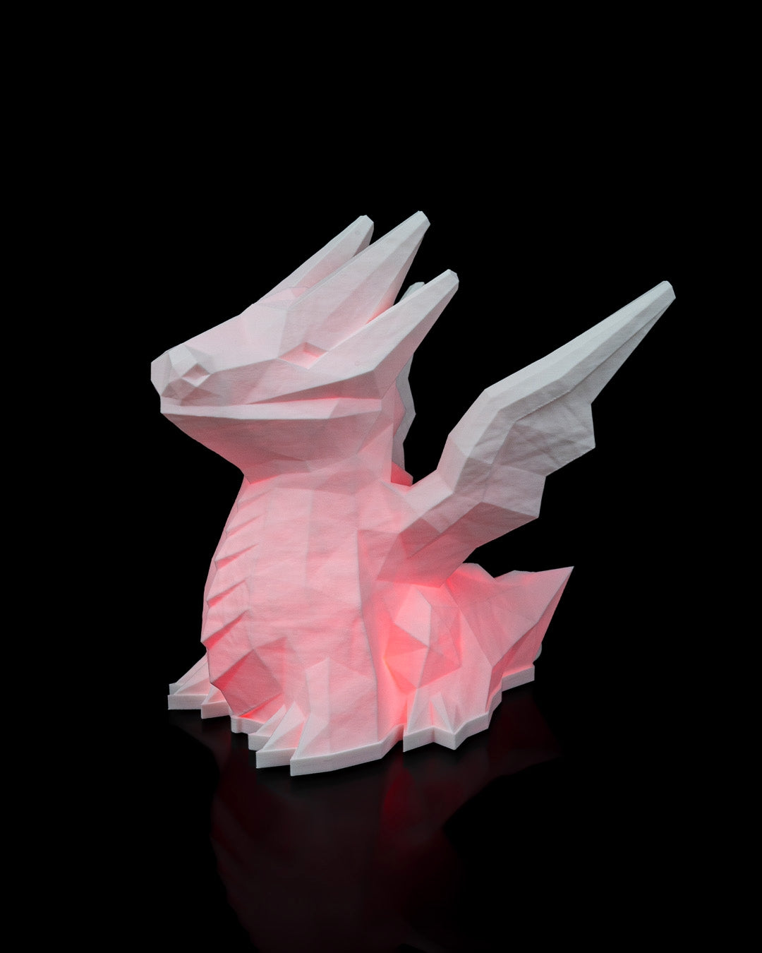 Crystal Dragon Table Lamp