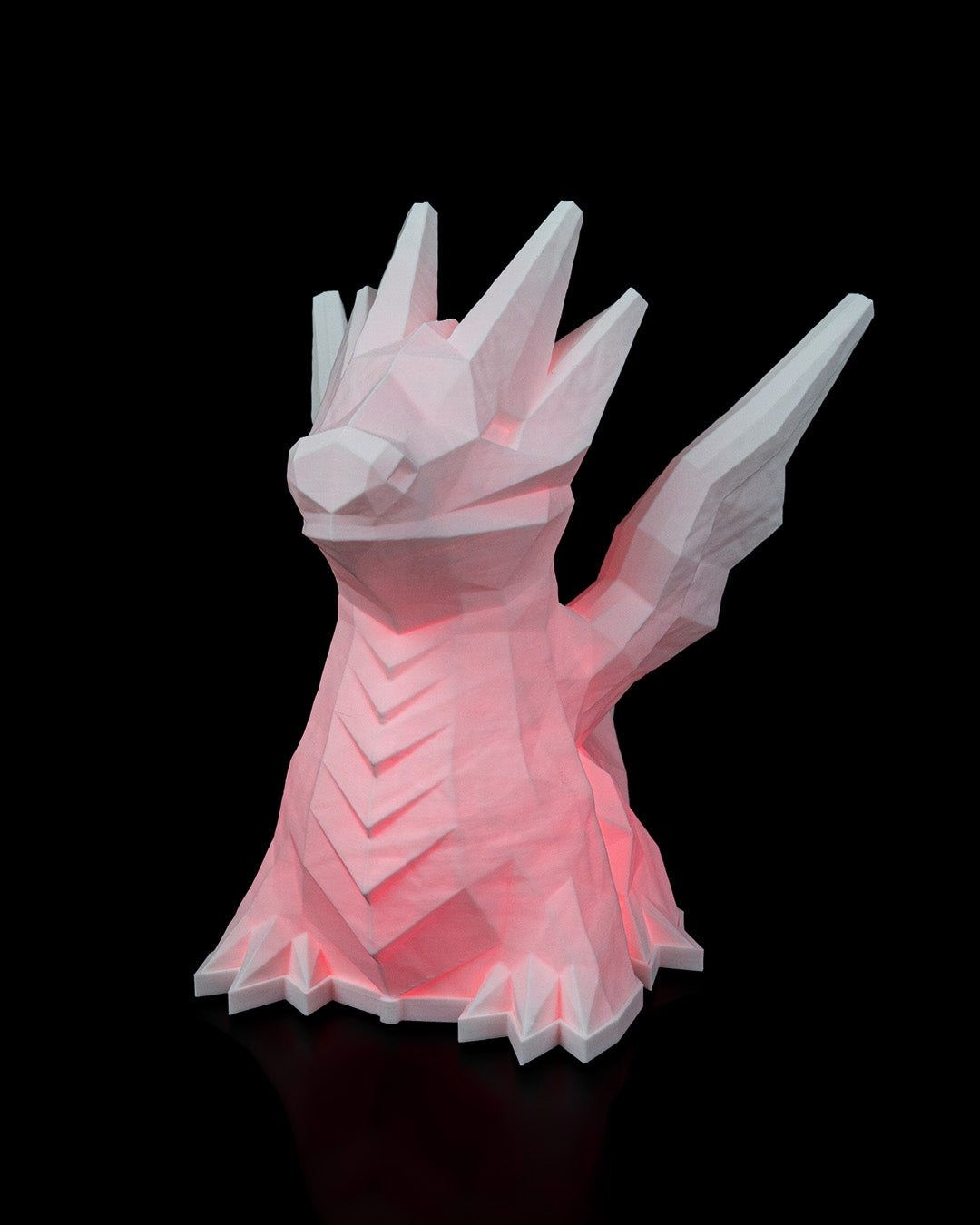 Crystal Dragon Table Lamp