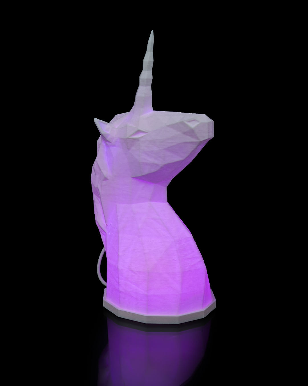 Crystal Unicorn Table Lamp